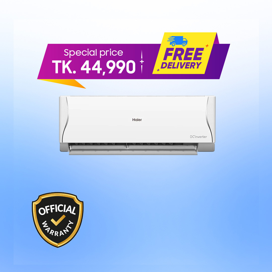 Haier 1 Ton AntirustCool Inverter Pro Wi-Fi Control Air Conditioner [HSU-12AntirustCool(INV)(Pro)]