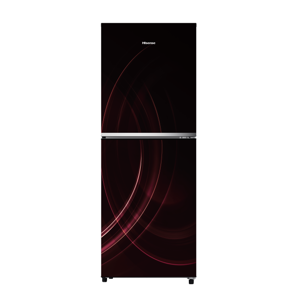Hisense 238L TMF Glass Door Refrigerator RTDG236NASR/BD3 Starry Red