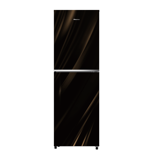 Hisense 270L BMF Glass Door Refrigerator RBDG266NA Rose Gold