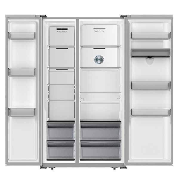 Hisense 580 L Side by Side Refrigerator- RS3G558NAB/BD3
