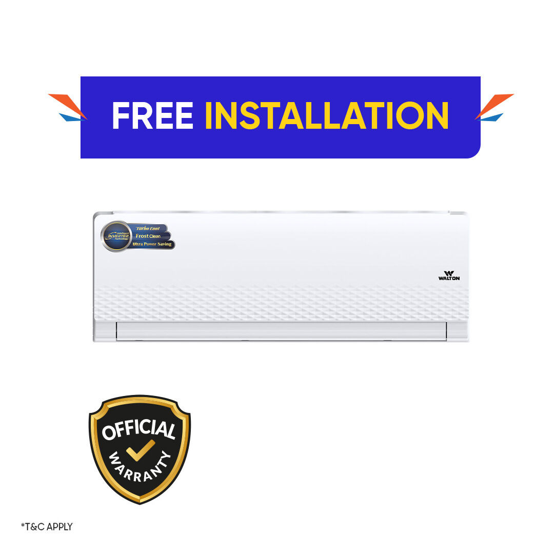 Walton 1 Ton Intelligent Inverter Air Conditioner [WSI-DIAMOND-12J (FROST CLEAN)]