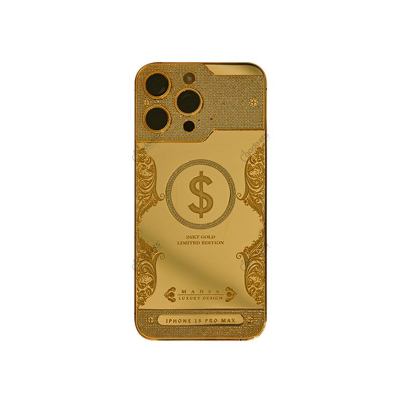 iPhone 15 Pro Max - 24KT Gold Edition