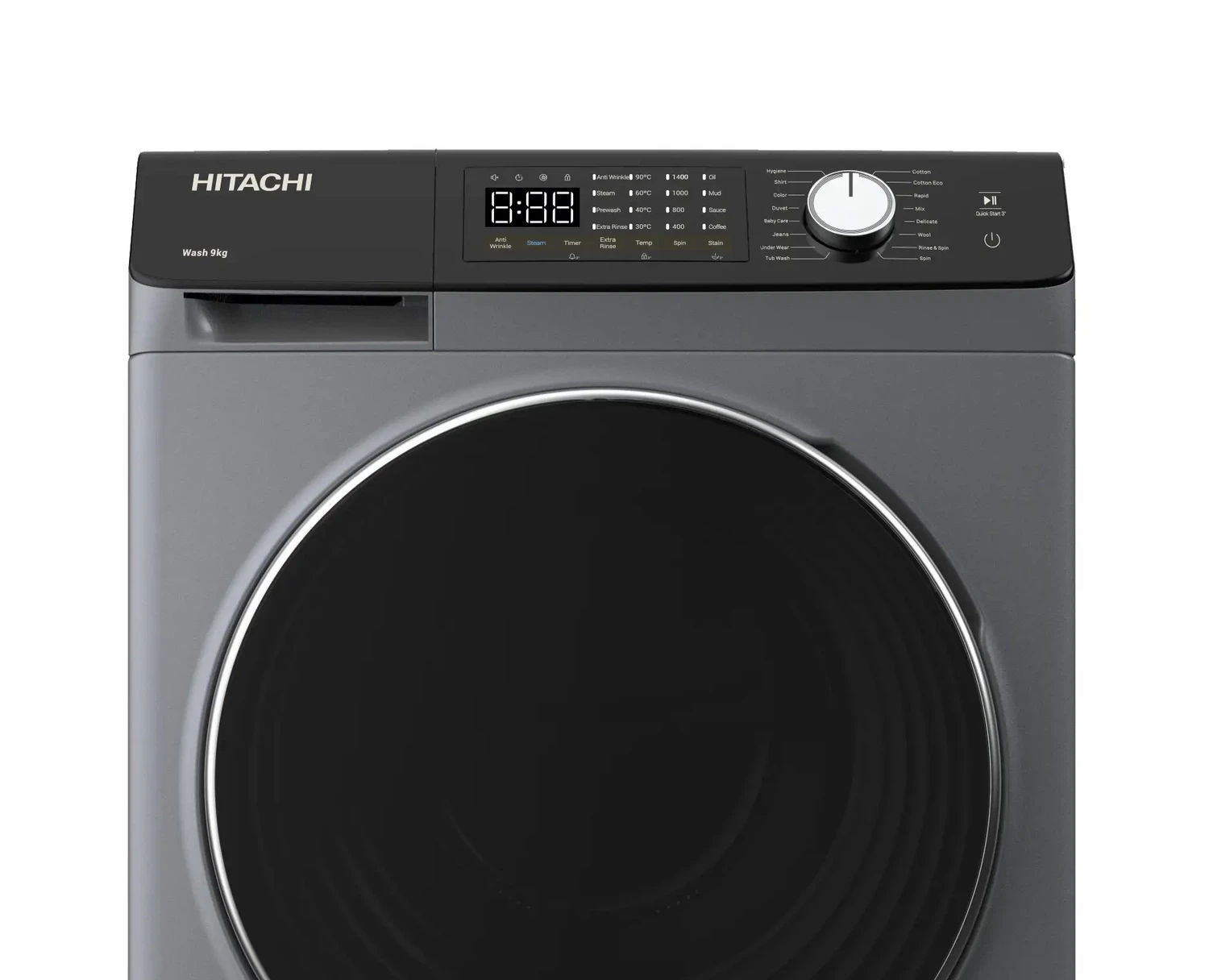Hitachi Inverter Washing Machine | BD-904HVOS/W | 9 KG