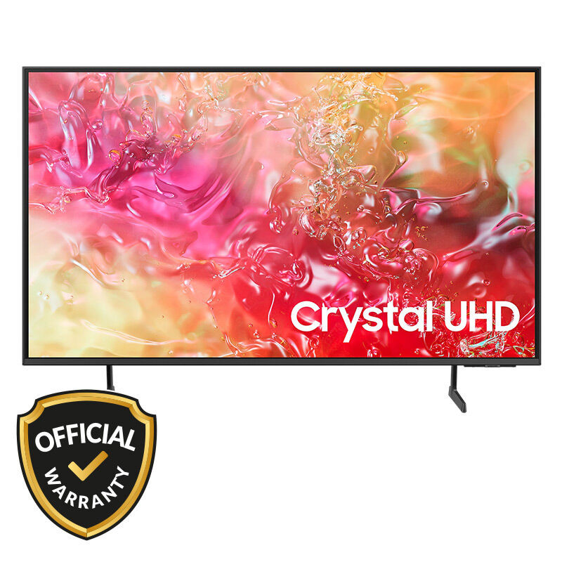 Samsung 65 Inch Crystal UHD 4K Smart TV (65DU7700) (2024)