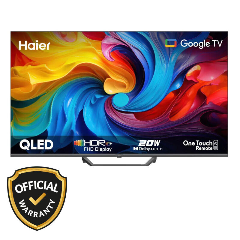 Haier 32 Inch QLED FHD Google TV (H32S80EFX)