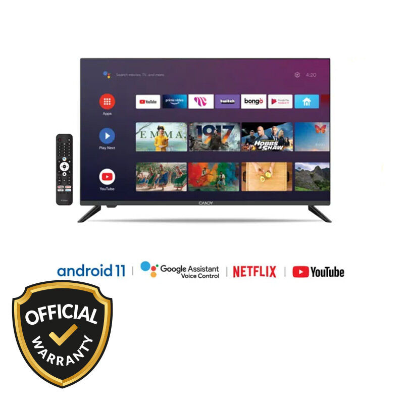 Haier Candy 32 Inch Bezel-Less LED Android Smart TV (C32K7G)