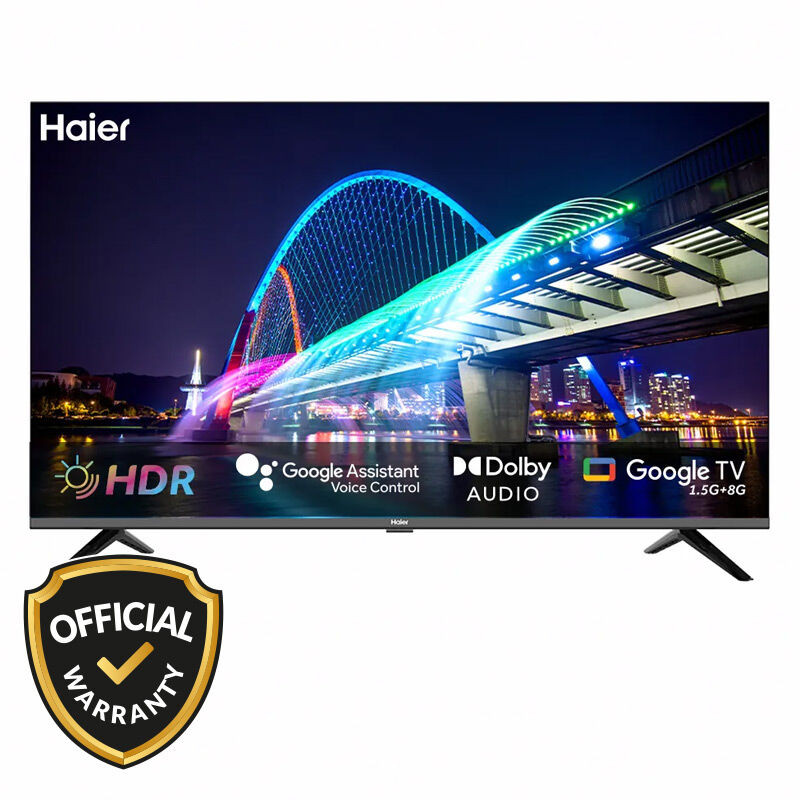 Haier 43 Inch Bezel Less FHD Google TV (H43K800FX)