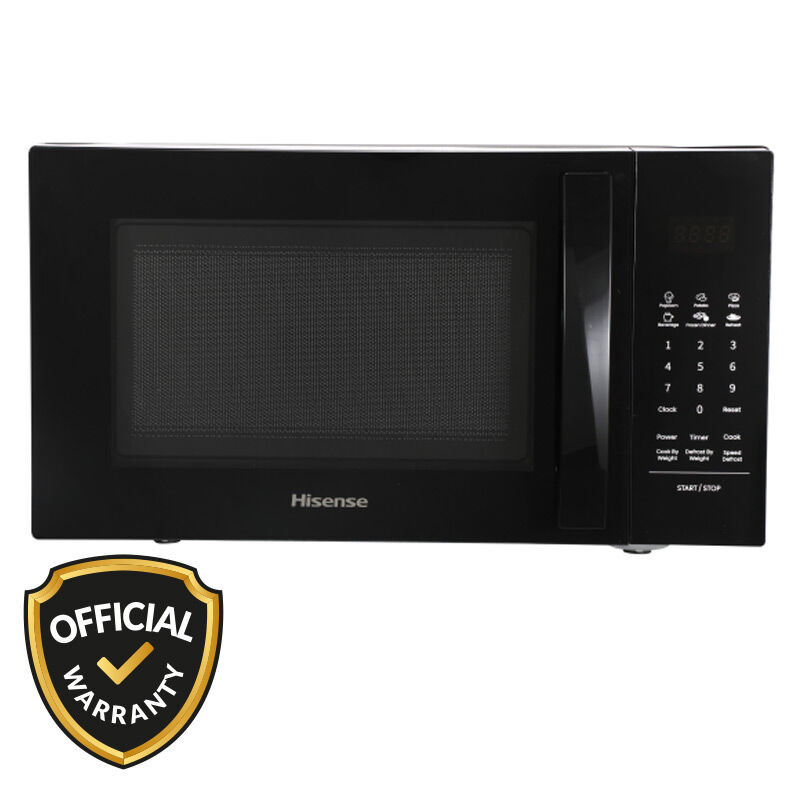 Hisense 26L Grill Microwave Oven with Grey Cavity (H26MOBS5HG)