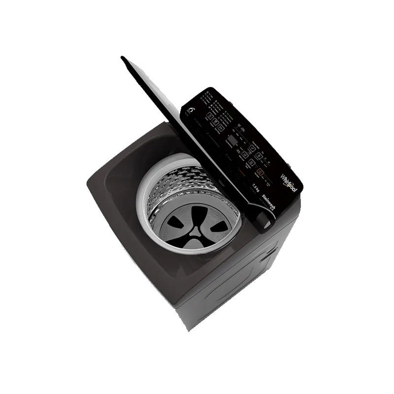 Whirlpool 9.5KG 360 Bloomwash PRO H Graphite Top Load Washing Machine (with Advanced Built-In Heater)