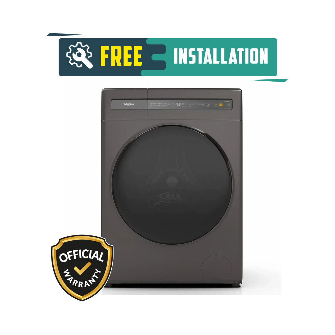 Whirlpool 11Kg Washer & Dryer Front Loading Washing Machine (WDC11704RG-D)