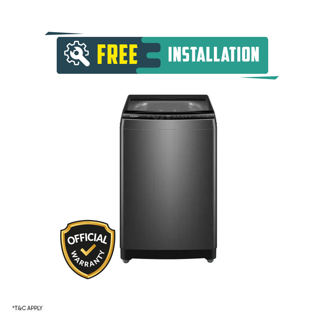 Haier 8Kg Top Loading Automatic Washing Machine (HWM80-316S6)-Starry Silver