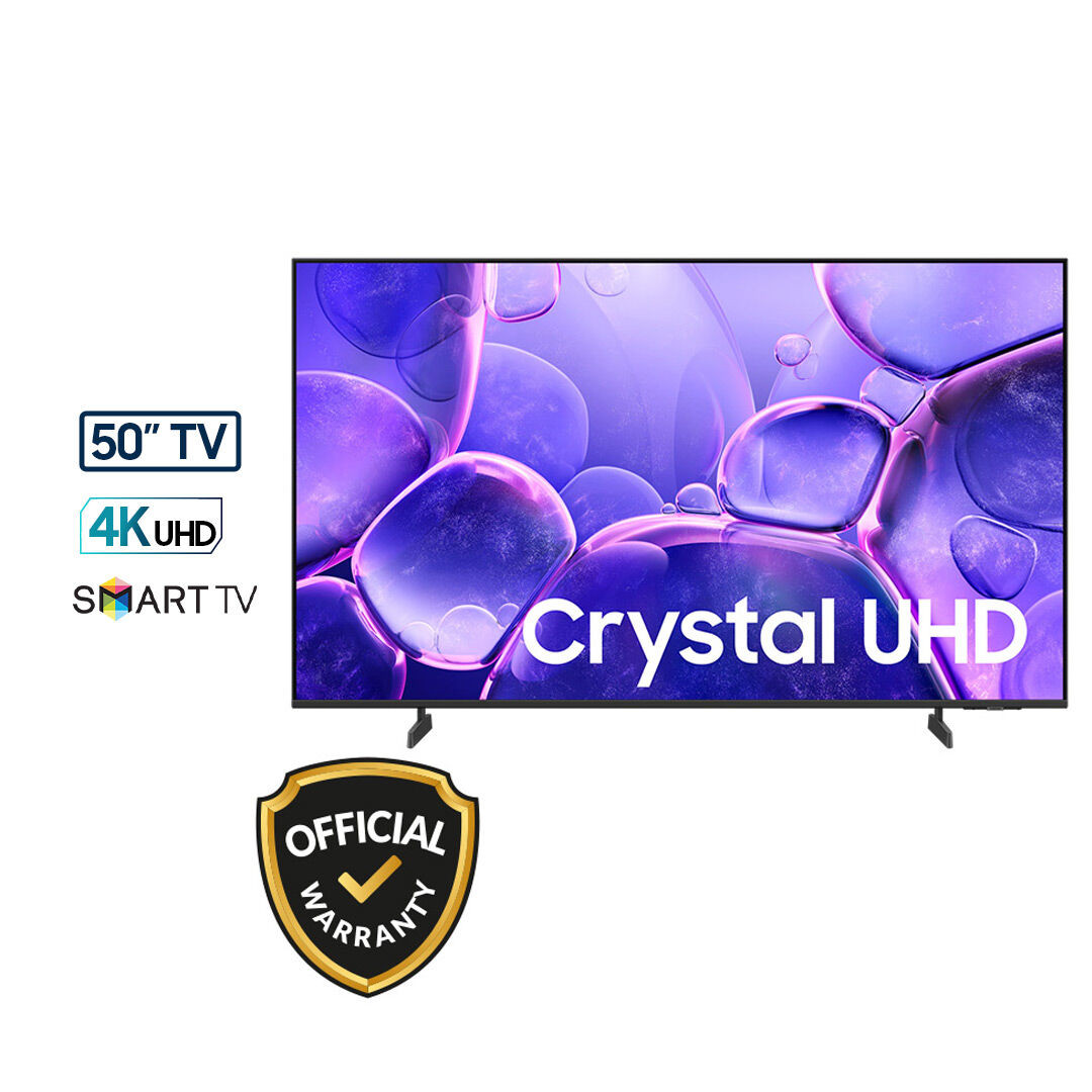Samsung 50 Inch Crystal 4K UHD Smart TV (50U8000F)