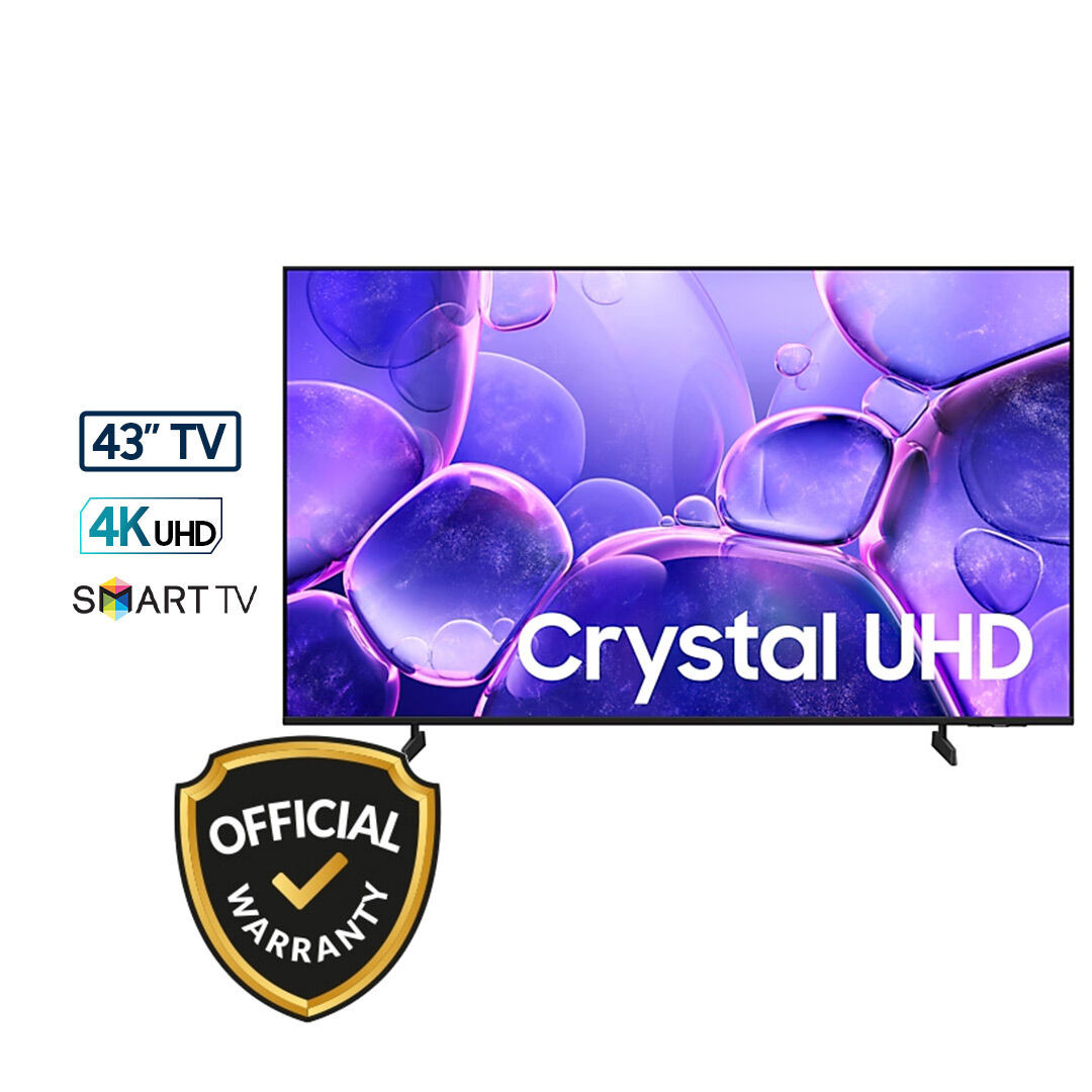 Samsung U8000F 43 Inch Crystal UHD 4K Smart TV (UA43U8000FRSER)