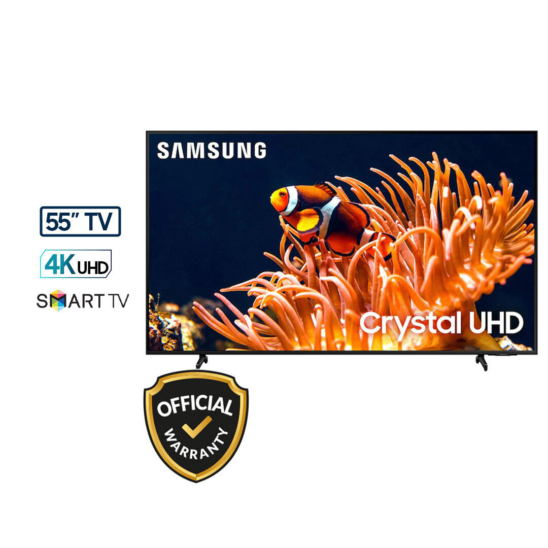Samsung 55 Inch Class Crystal UHD 4K Smart TV (55DU8000)