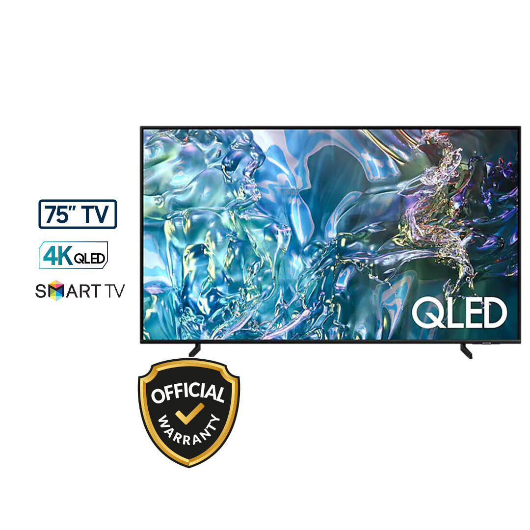 Samsung 75 Inch QLED 4K Smart TV (75Q60D)
