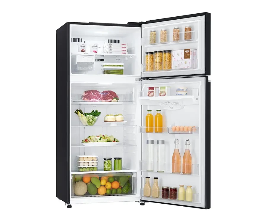 506L TOP FREEZER WITH INVERTER LINEAR COMPRESSOR IN BLACK MIRROR