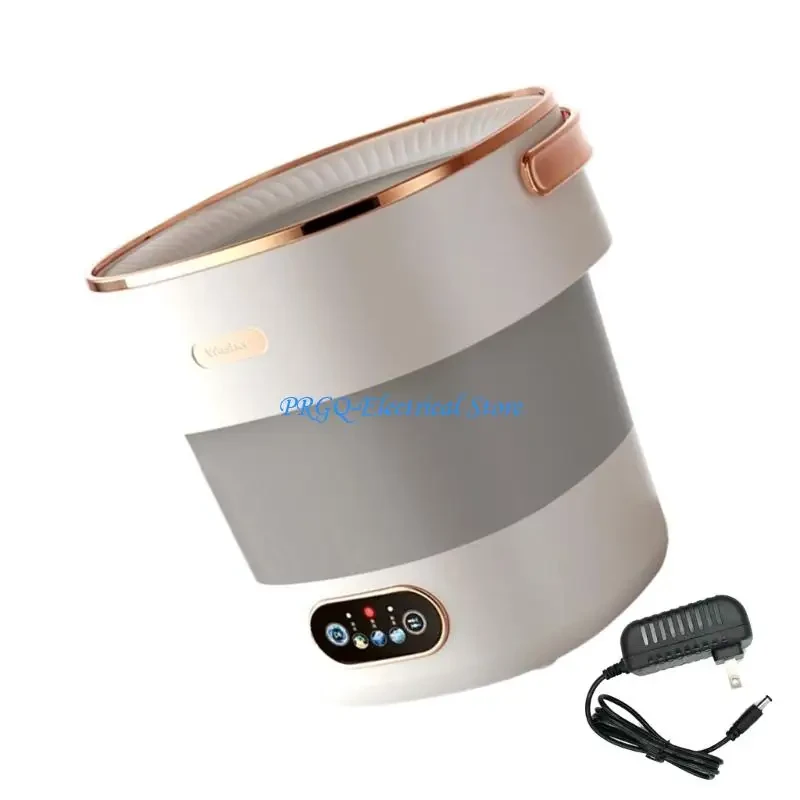 N0PF Foldable Mini Washing Machine for Apartments and Dorms Lightweight Small Washer