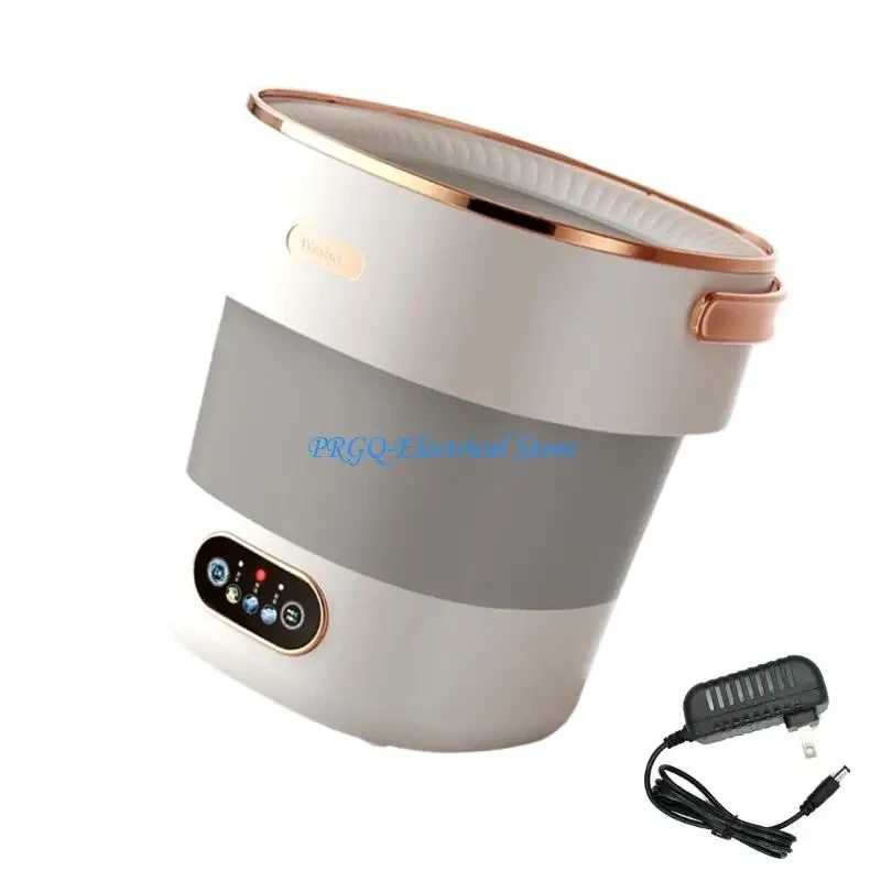 N0PF Foldable Mini Washing Machine for Apartments and Dorms Lightweight Small Washer