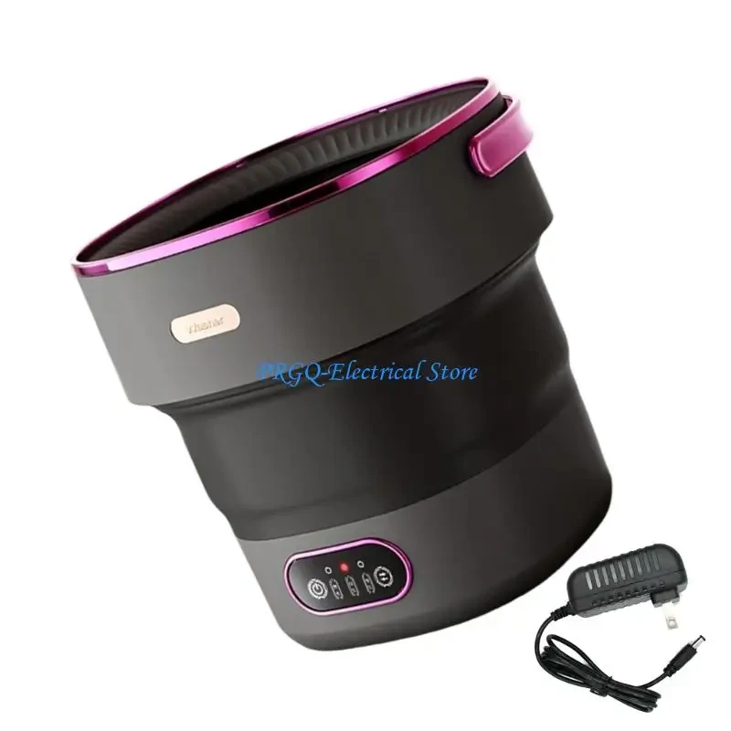 N0PF Foldable Mini Washing Machine for Apartments and Dorms Lightweight Small Washer