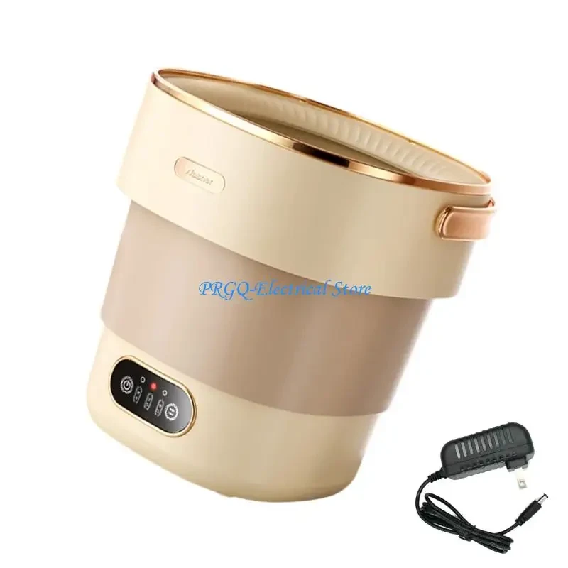 N0PF Foldable Mini Washing Machine for Apartments and Dorms Lightweight Small Washer