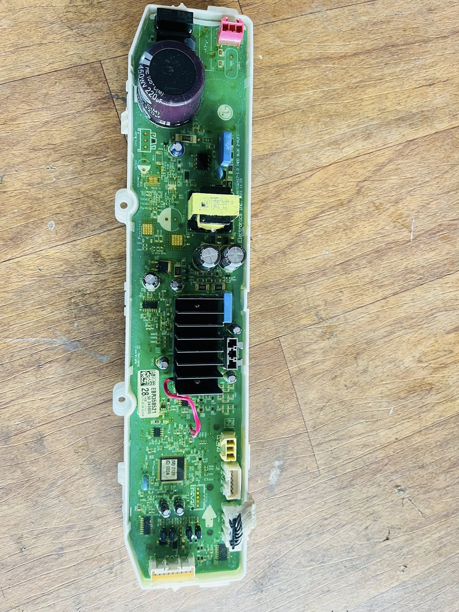 LG top load washing machine control board  Model: T2108VSAB