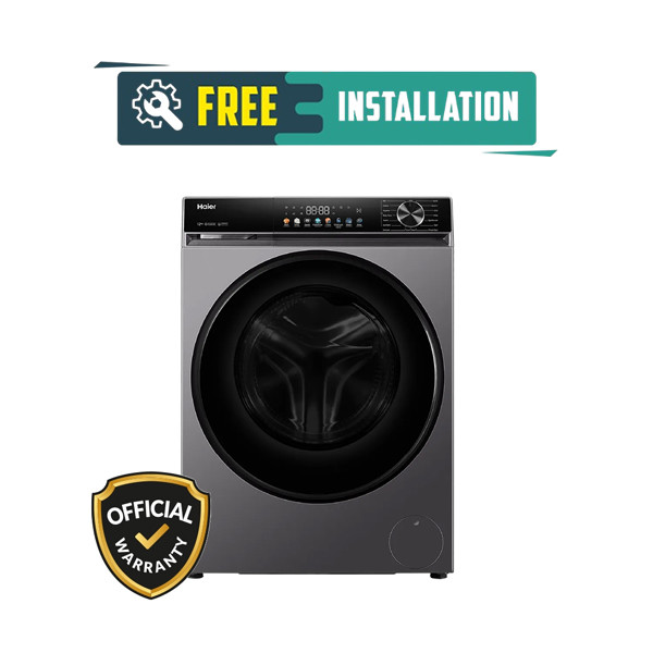 Haier 12Kg Inverter Front Load Washing Machine (HW120-BP12357S8)