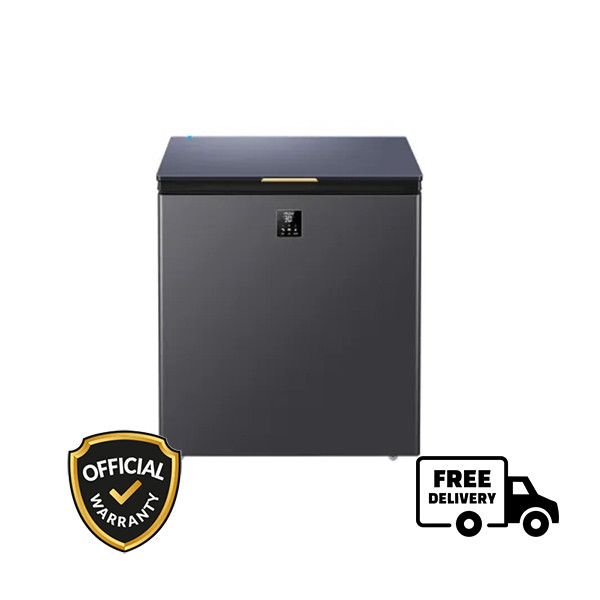 Haier 142L Chest Freezer (HCF-175GE/HCF-175SGE)-Ash Blue