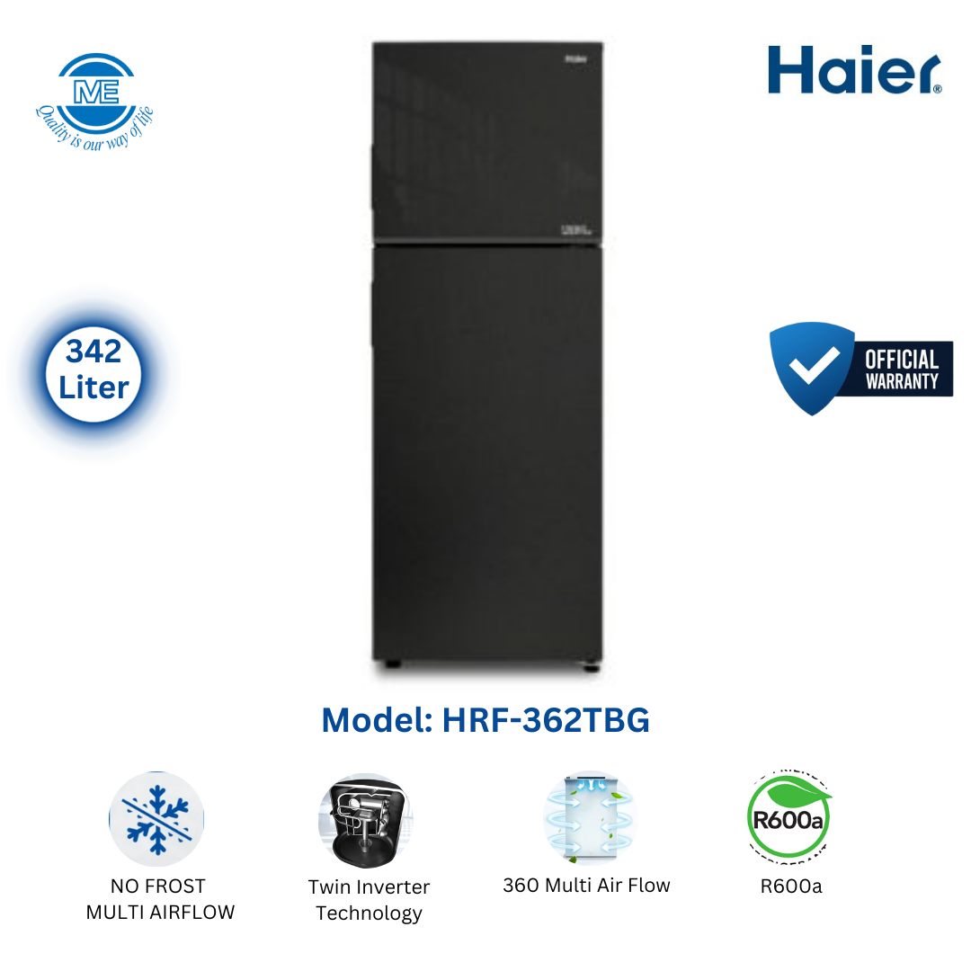 Haier HRF-362TBG 342L No Frost Refrigerator