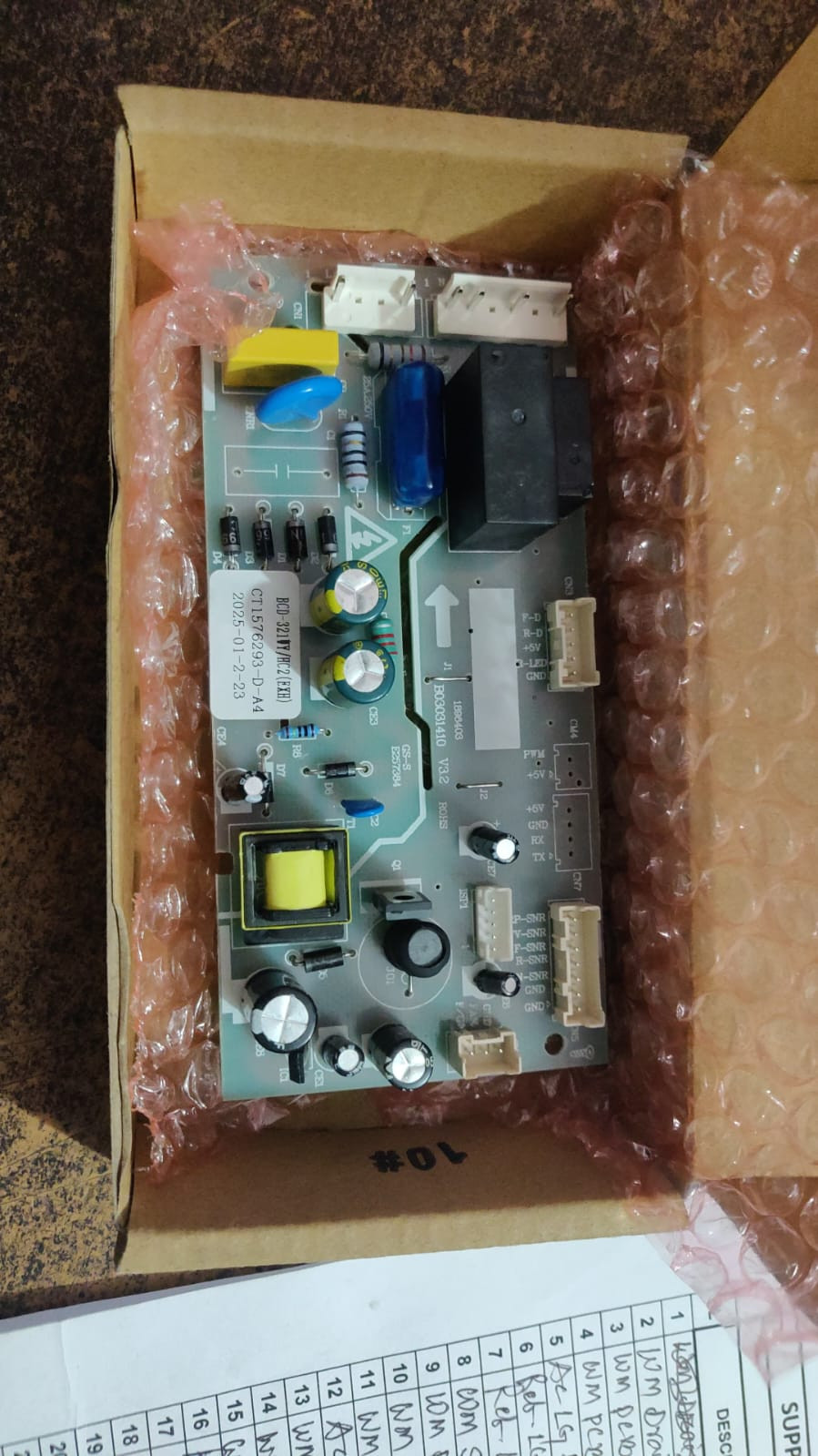 Singer Refrigerator Pcb