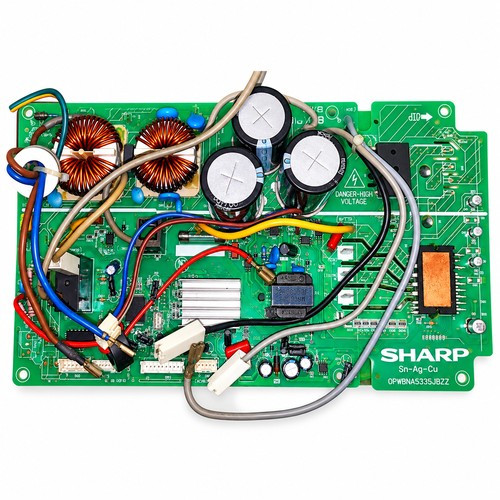Sharp Air conditioner (AC) inverter outdoor control circuit board (PCB) 2Ton
