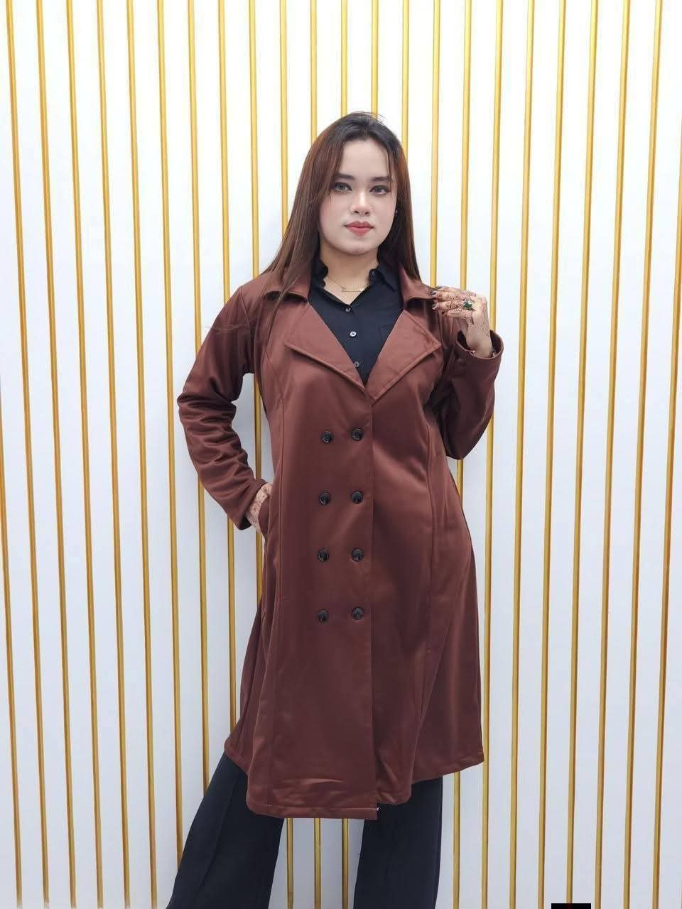 Women Overcoat 3UEMDL