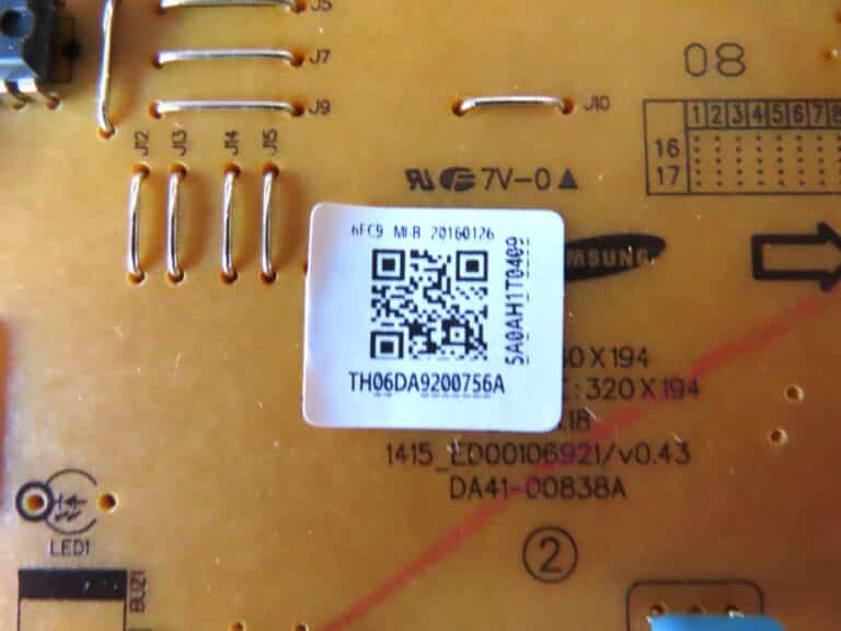 SAMSUNG FRIDGE MAIN PCB DA92-00756A