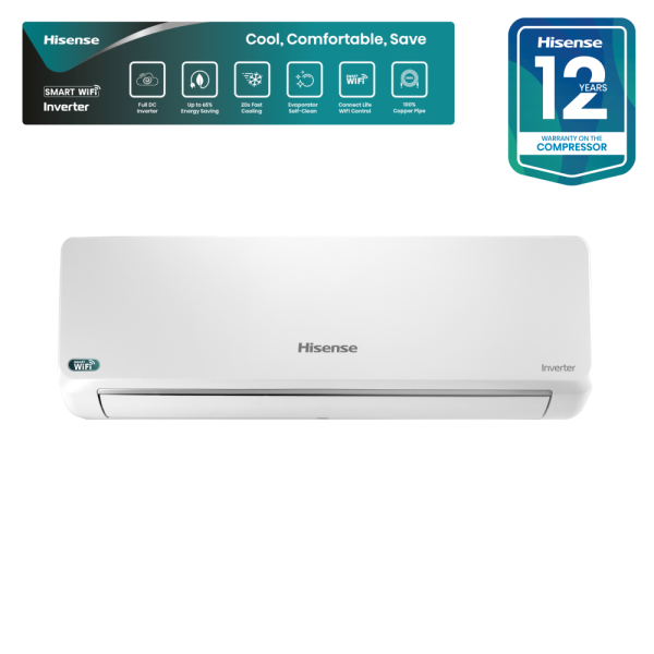 Hisense 2 Ton Wifi Full DC Inverter AC AS-22TZ4RXBTD00AU