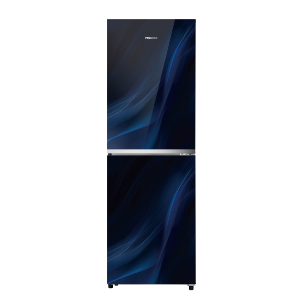 Hisense 277L TMF Glass Door Refrigerator RTDG276NAFB/BD3 Fusion Blue