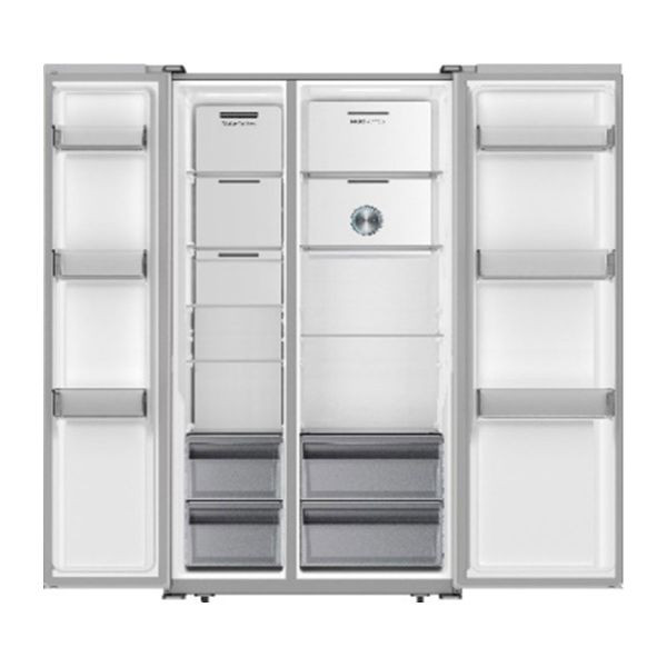 Hisense 580 L Side by Side Refrigerator- RS3G558NAB/BD3