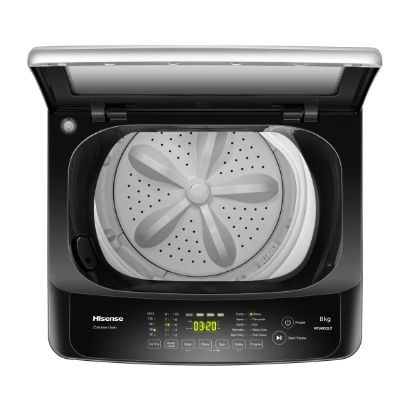 Hisense 8 kg Top Load Washing Machine WTJA8012US/BD3 WTJA8012US/BD3