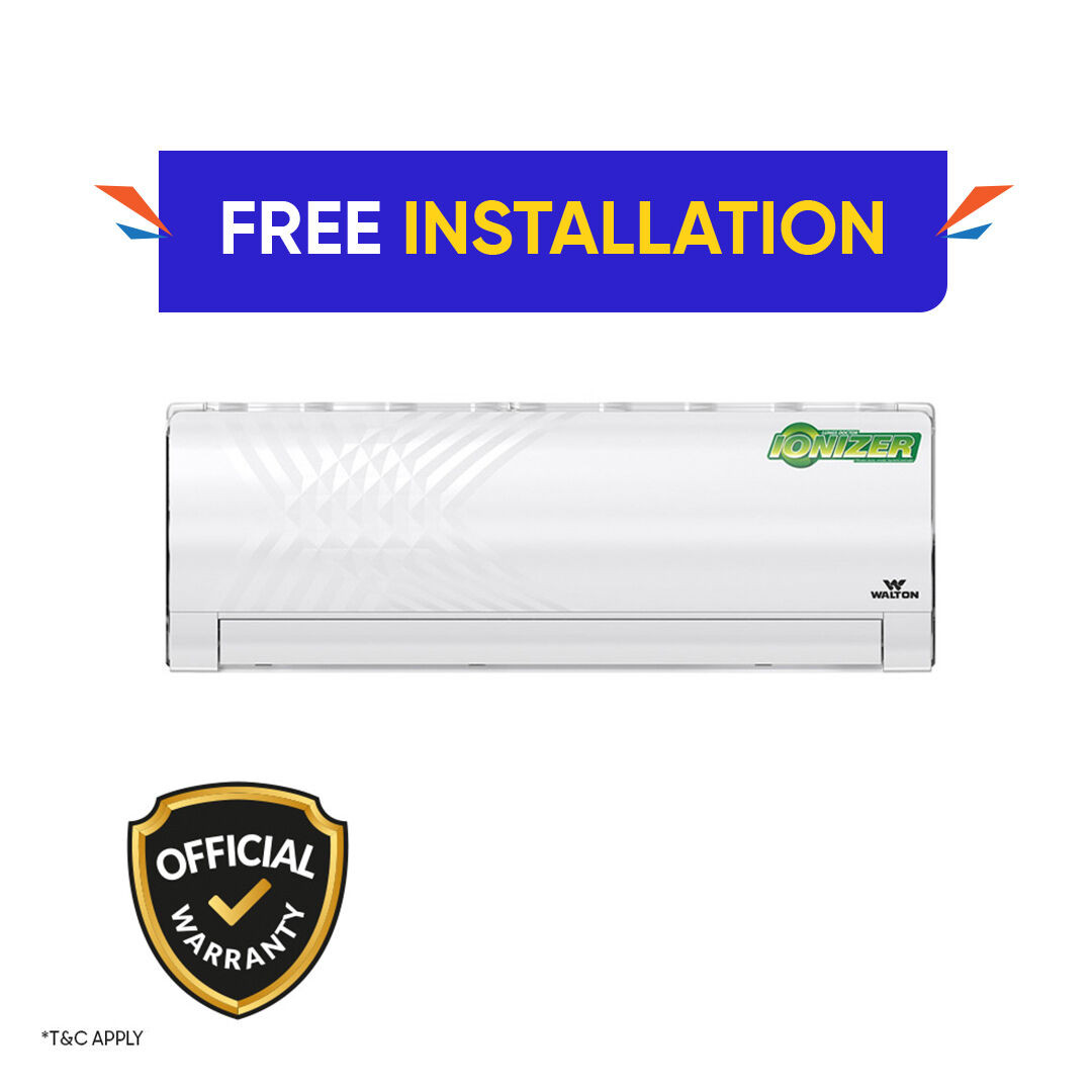 Walton 1 Ton Non Inverter Air Conditioner (WSN-KRYSTALINE-12F)