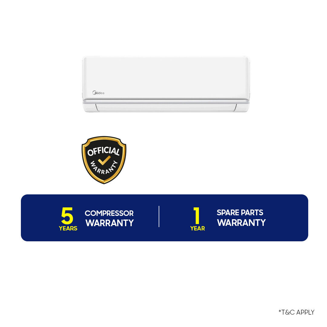 Midea 1 Ton Non-Inverter Air Conditioner (MSG12CRN)