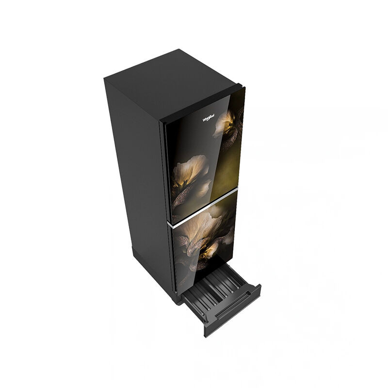 Whirlpool Fresh Magic Pro 257L Glass Door Refrigerator-Glow