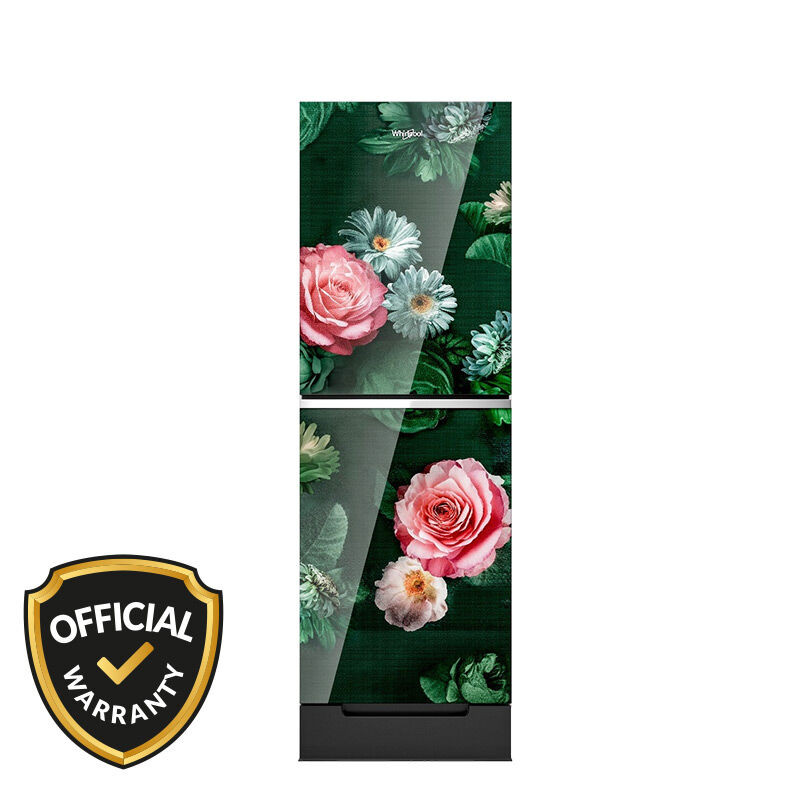 Whirlpool Fresh Magic Pro 236L Glass Door Refrigerator-Rosalia