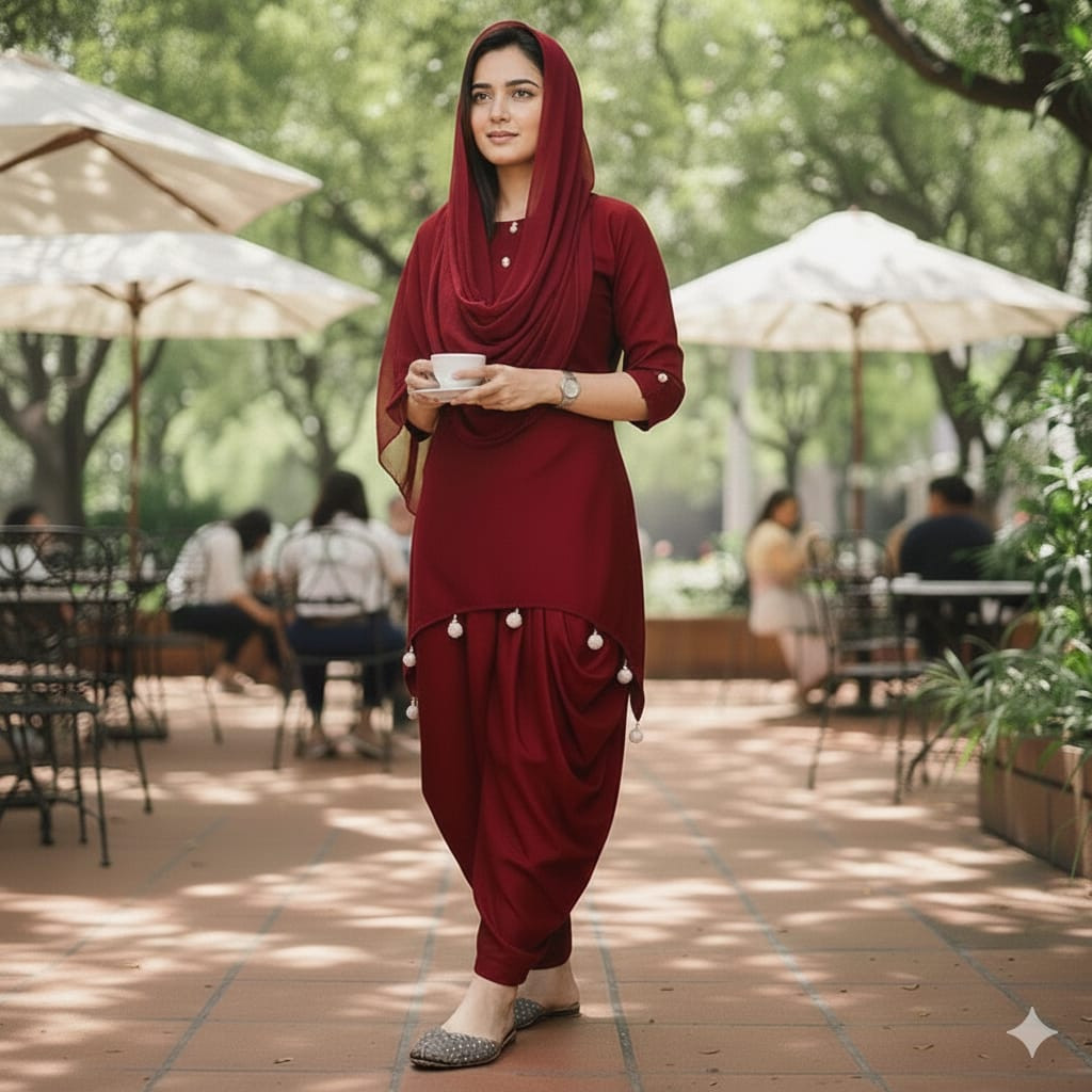 Premium Dhoti and Kurti (1)