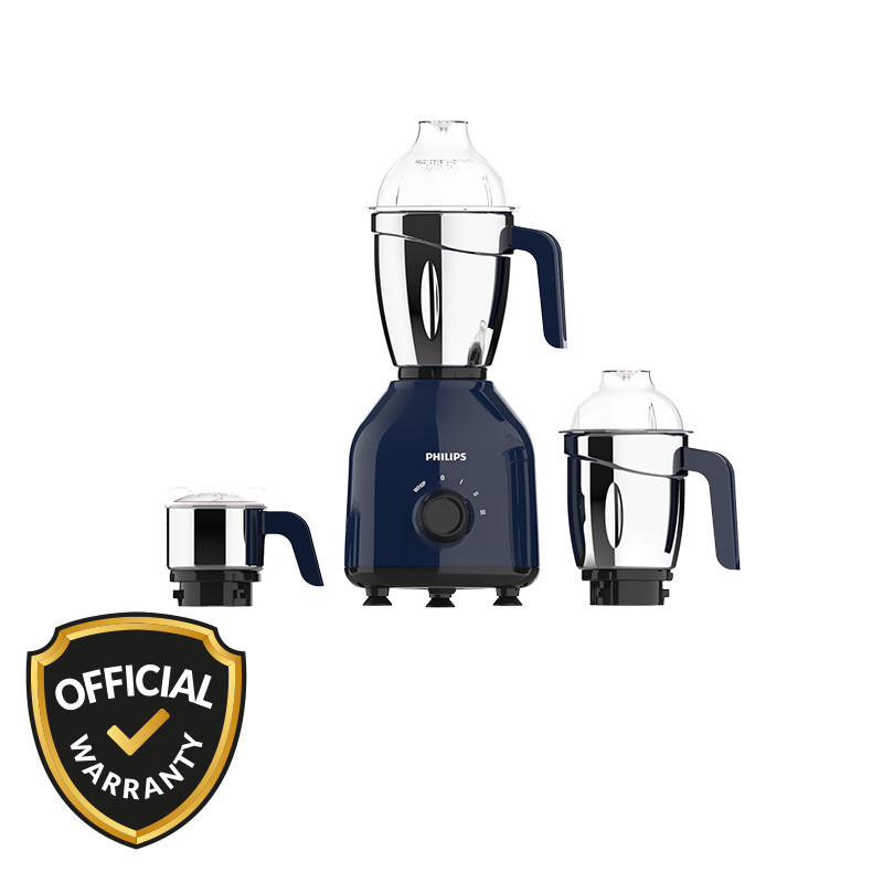 Philips 750W 3 Jars Mixer Grinder (HL7757)-Blue