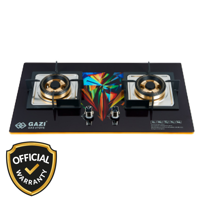 Gazi Double Smiss Gas Stove (FFD-258C)