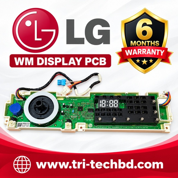 LG WM Display PCB FL 2 Jack-9wire